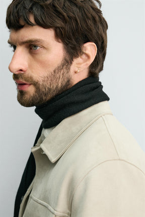 FAUX SUEDE OVERSHIRT - Image 6