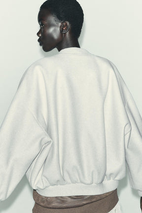 SOFT OVERSIZE BOMBER JACKET - Image 6