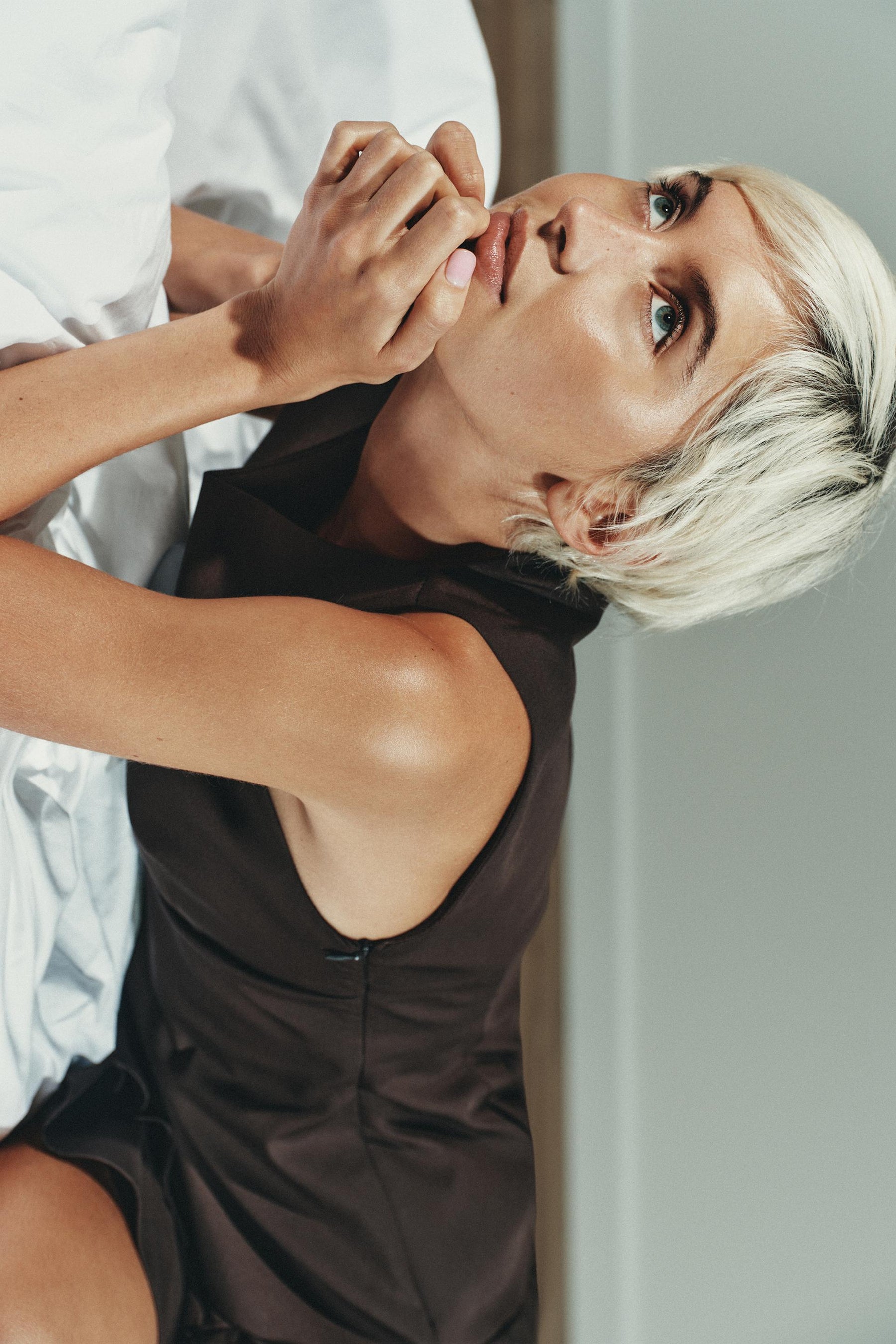 SHORT DRESS WITH RUFFLES - Image 6