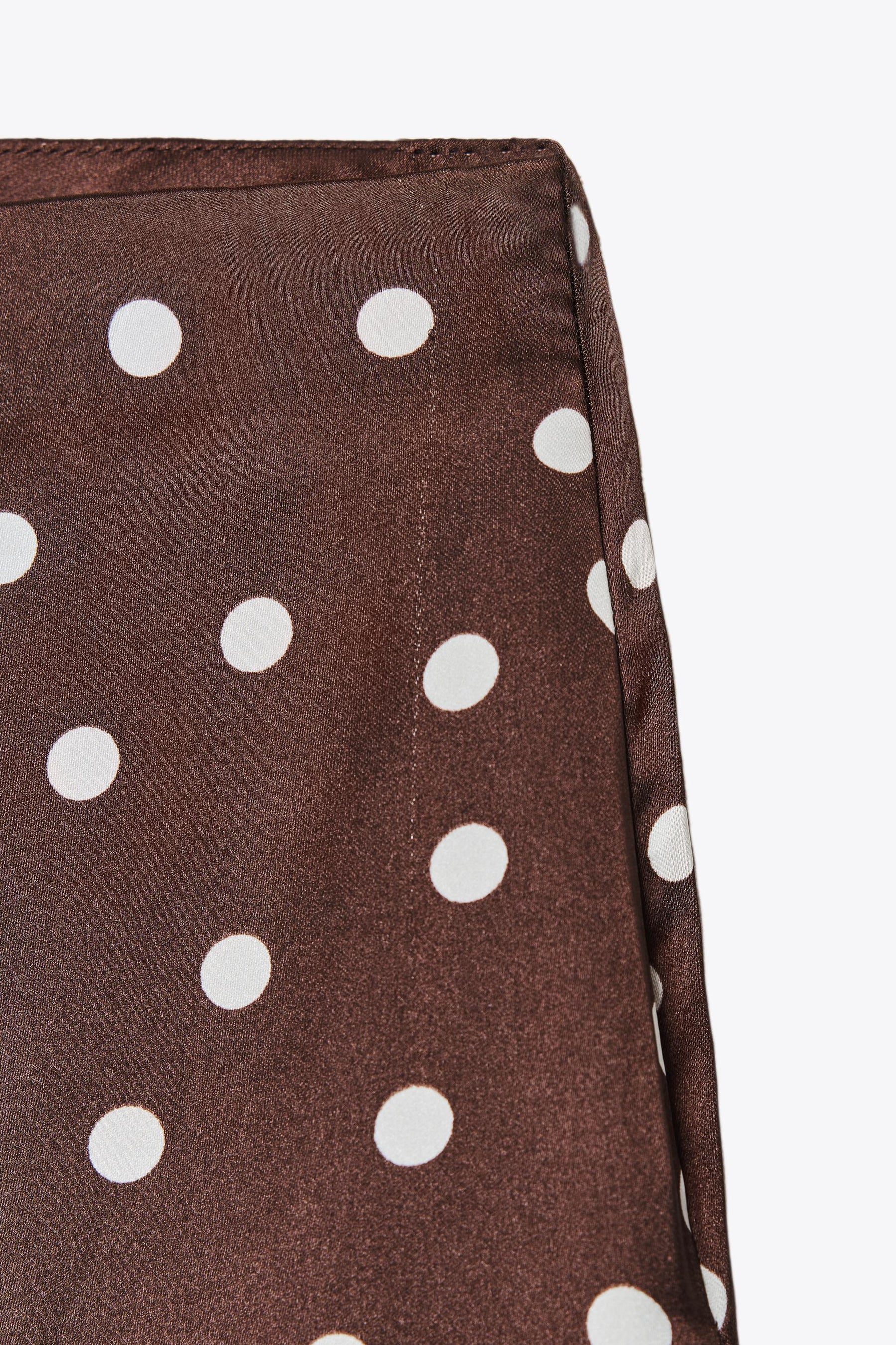 Satin High-Waist Trousers