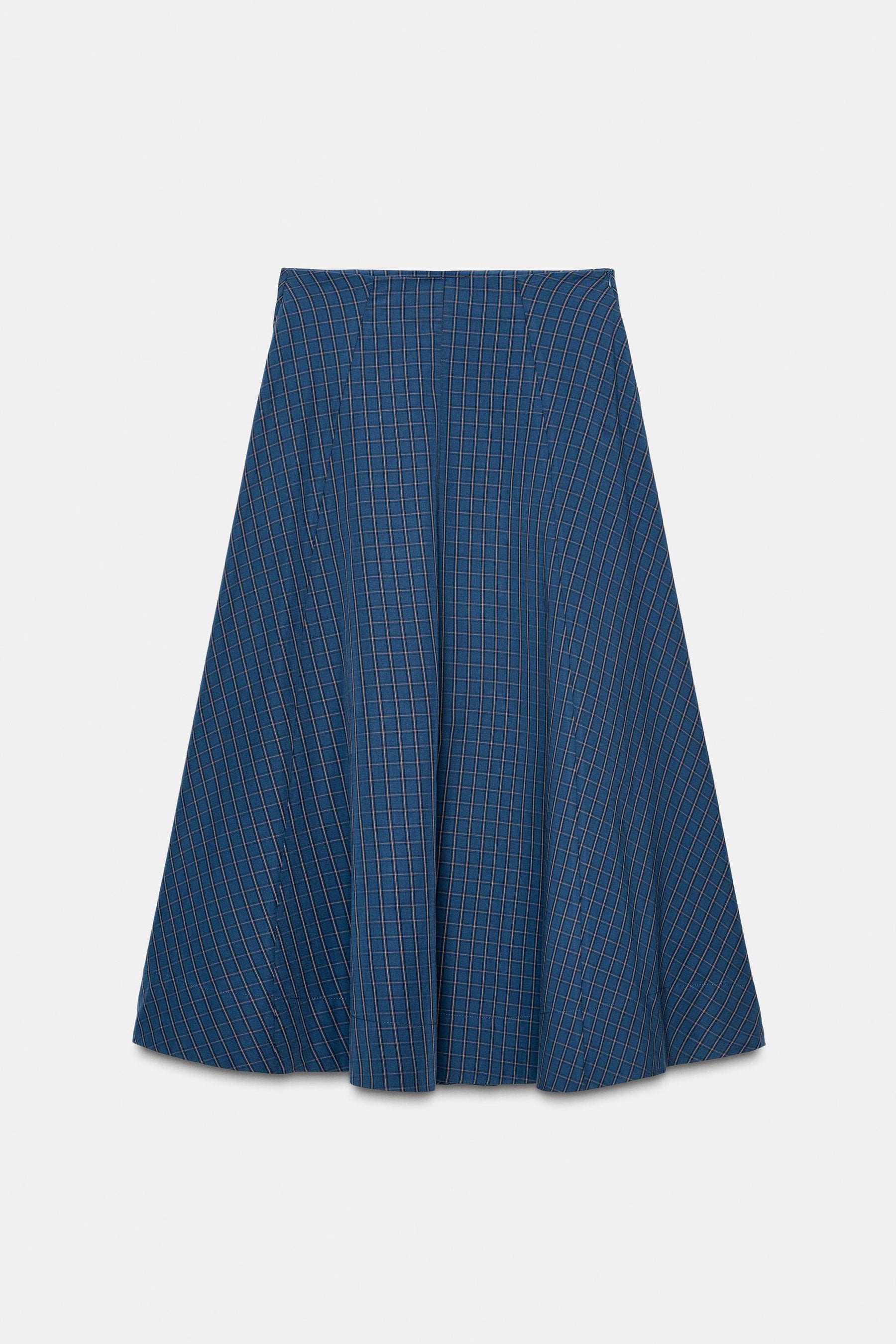 PLEATED MIDI SKIRT