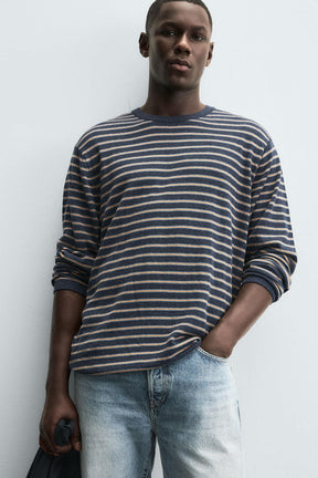 STRIPED JACQUARD SWEATER - Image 5