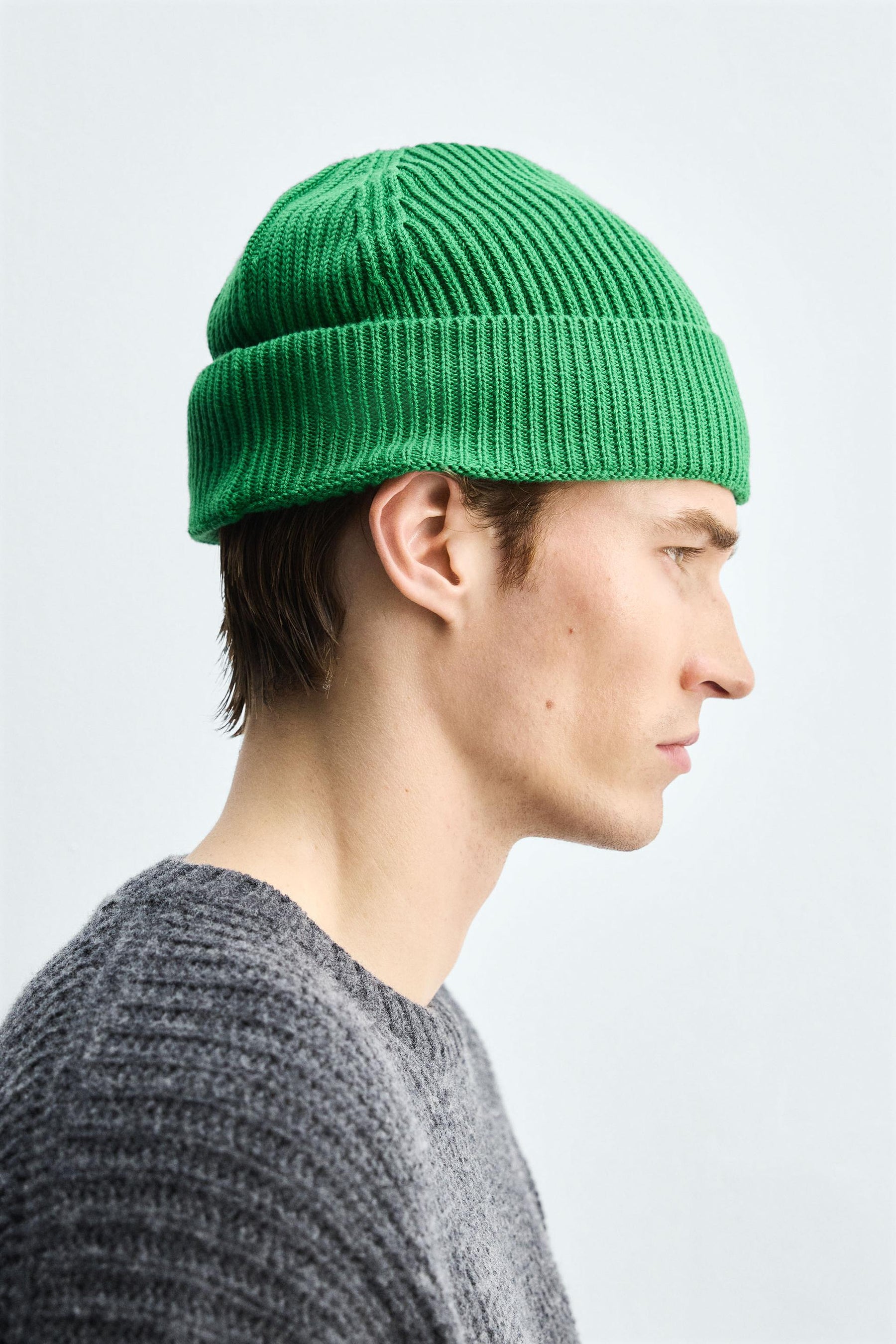 BASIC KNIT BEANIE - Image 2