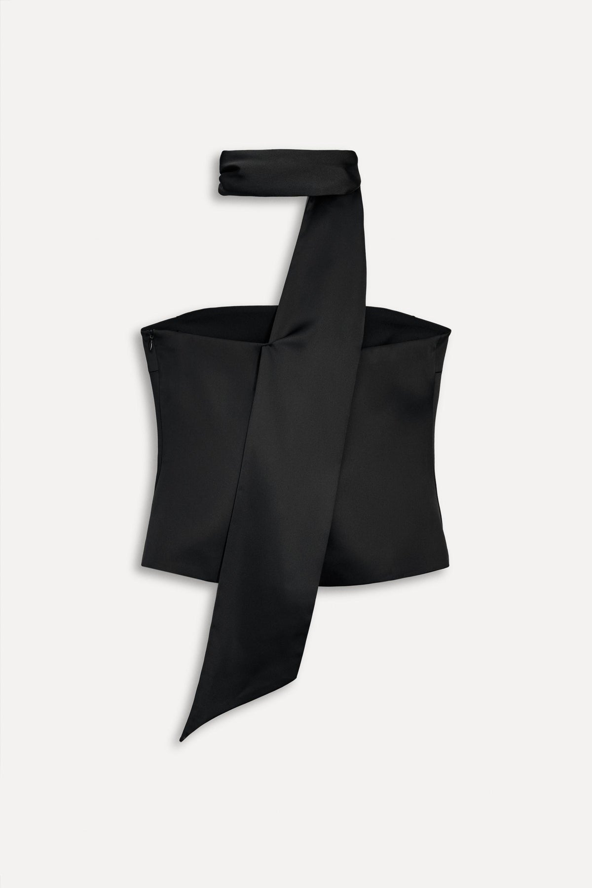 Satin scarf top anniversary