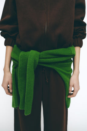 Soft Zip-Up Sweatshirt