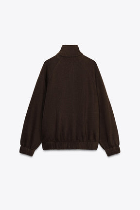 Soft Zip-Up Sweatshirt