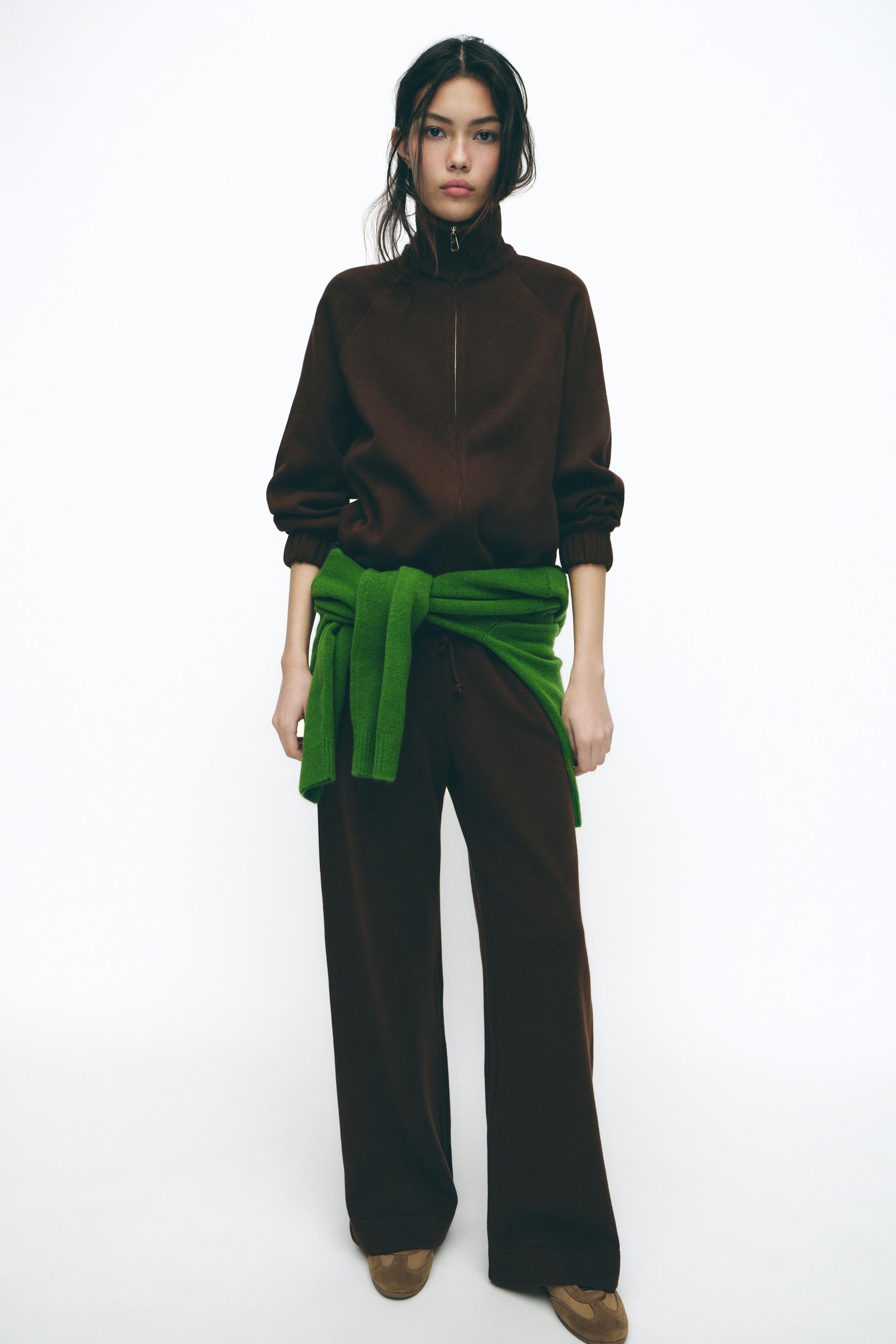 Soft Zip-Up Sweatshirt