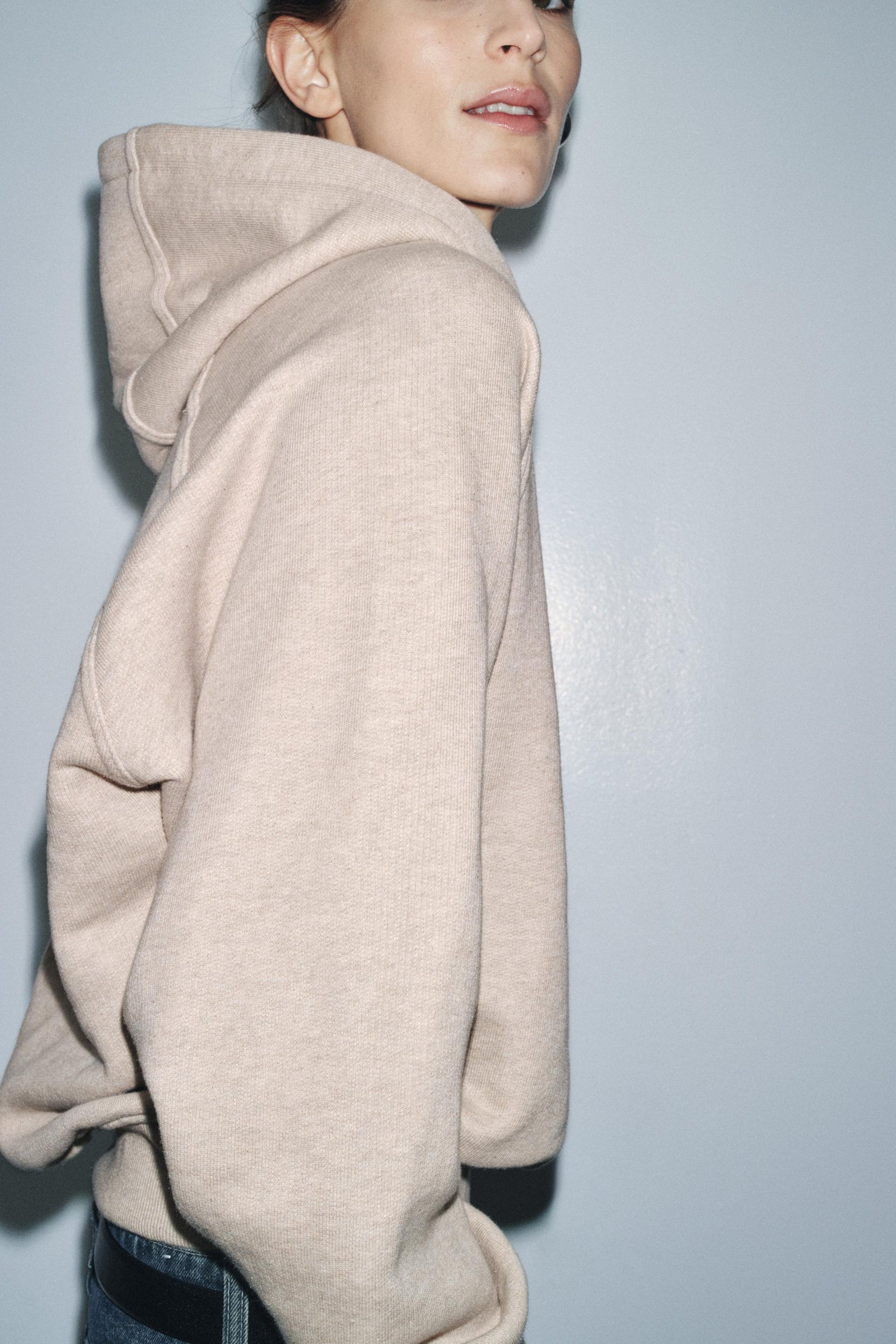 Oversized Hooded Sweatshirt