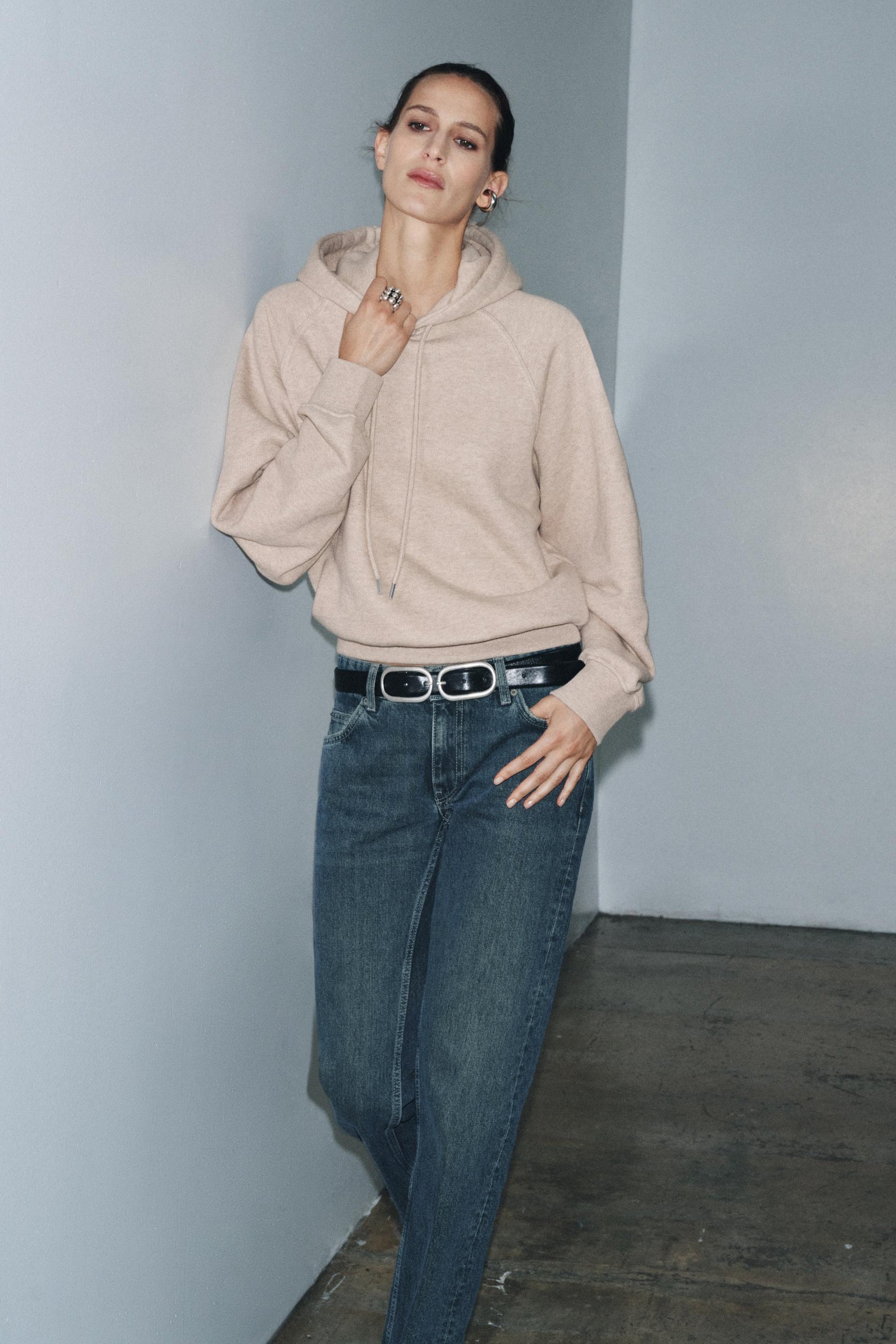 Oversized Hooded Sweatshirt