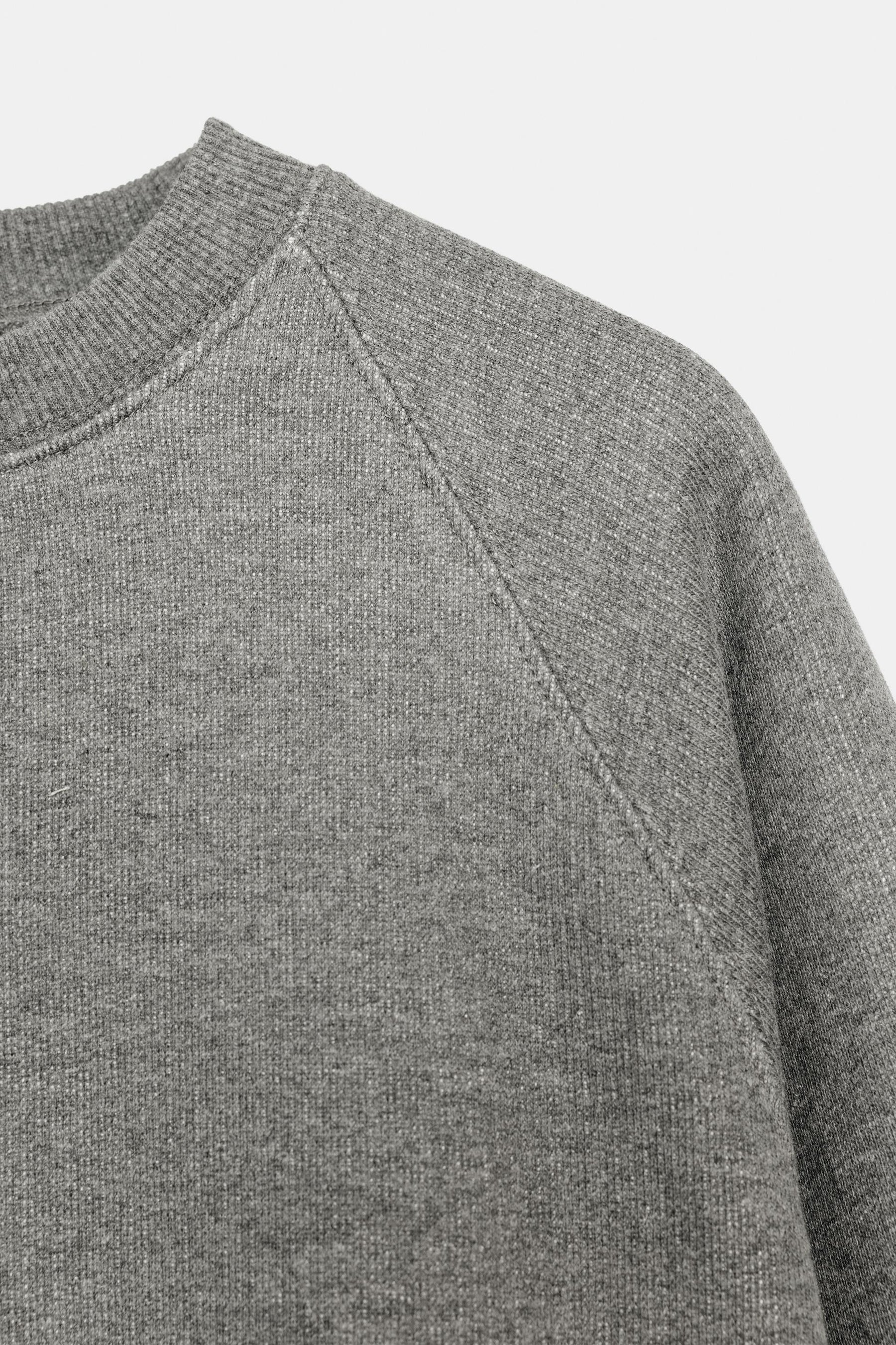 OVERSIZE RIB SWEATSHIRT