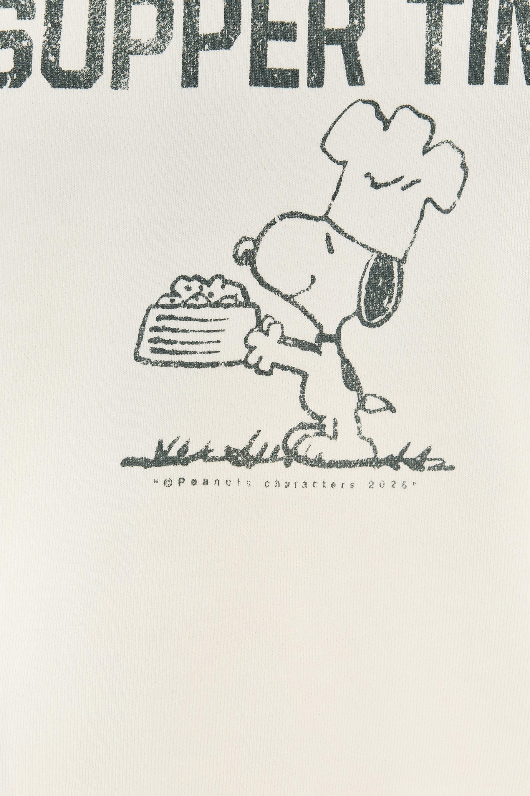 Washed Snoopy Peanuts Sweatshirt