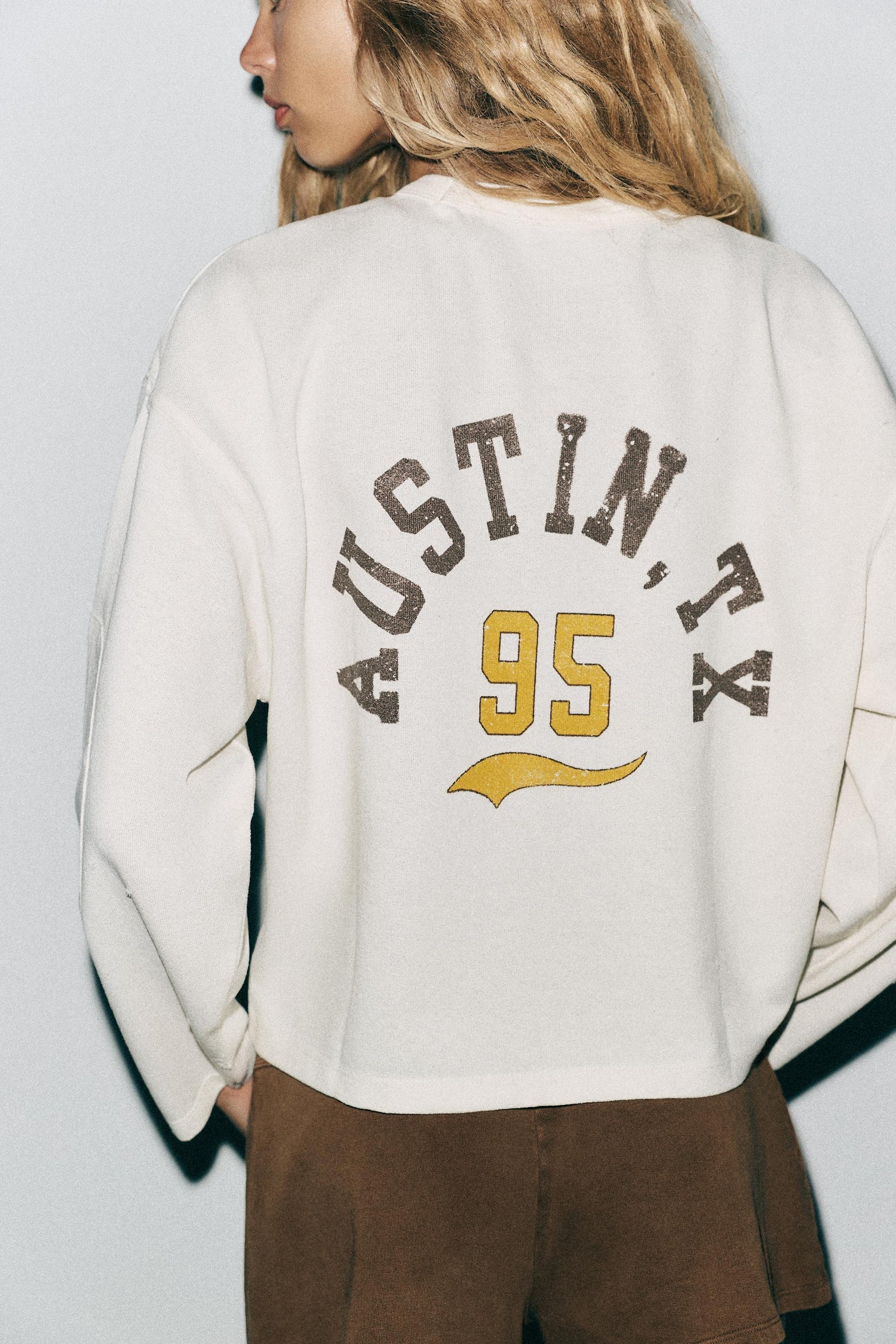 Slogan Sweatshirt