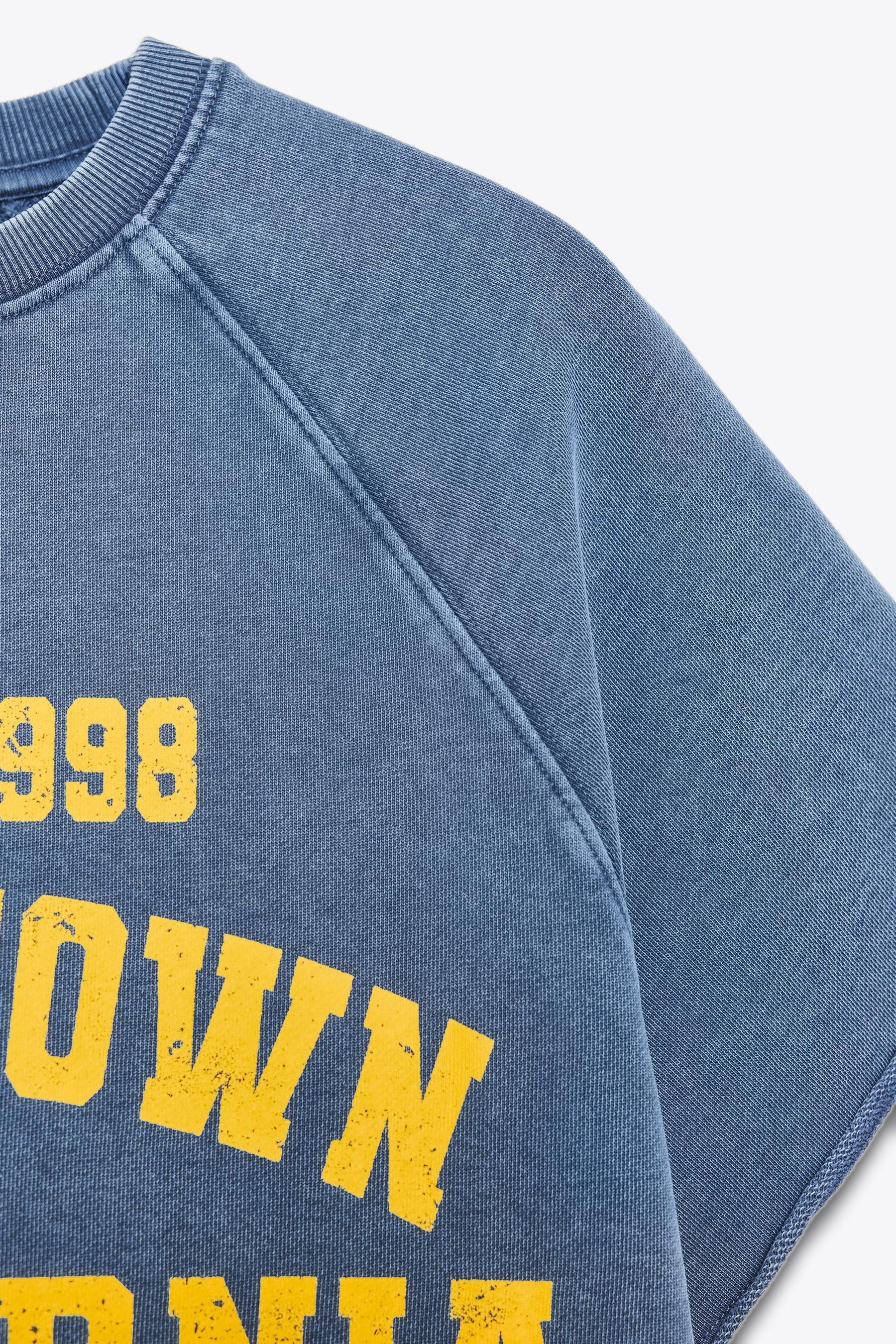 PLUSH WASHED SWEATSHIRT