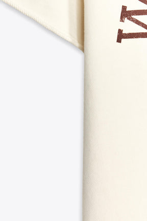 WASHED PLUSH SWEATSHIRT