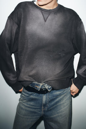 Ripped Faded Sweatshirt