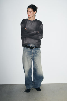 Ripped Faded Sweatshirt