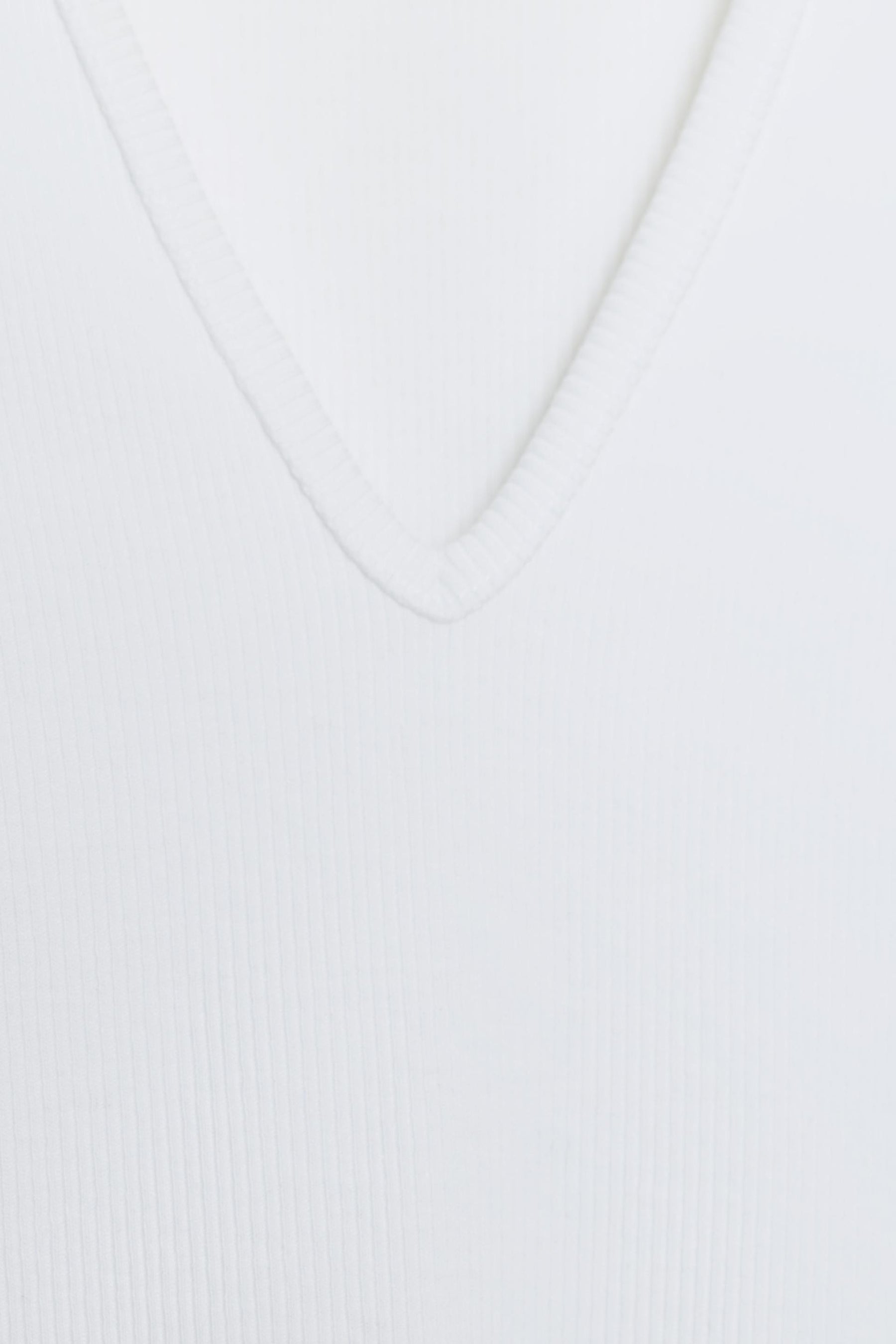 Ribbed Long-Sleeve Top