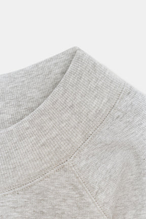 Ribbed Boat Neck Shirt