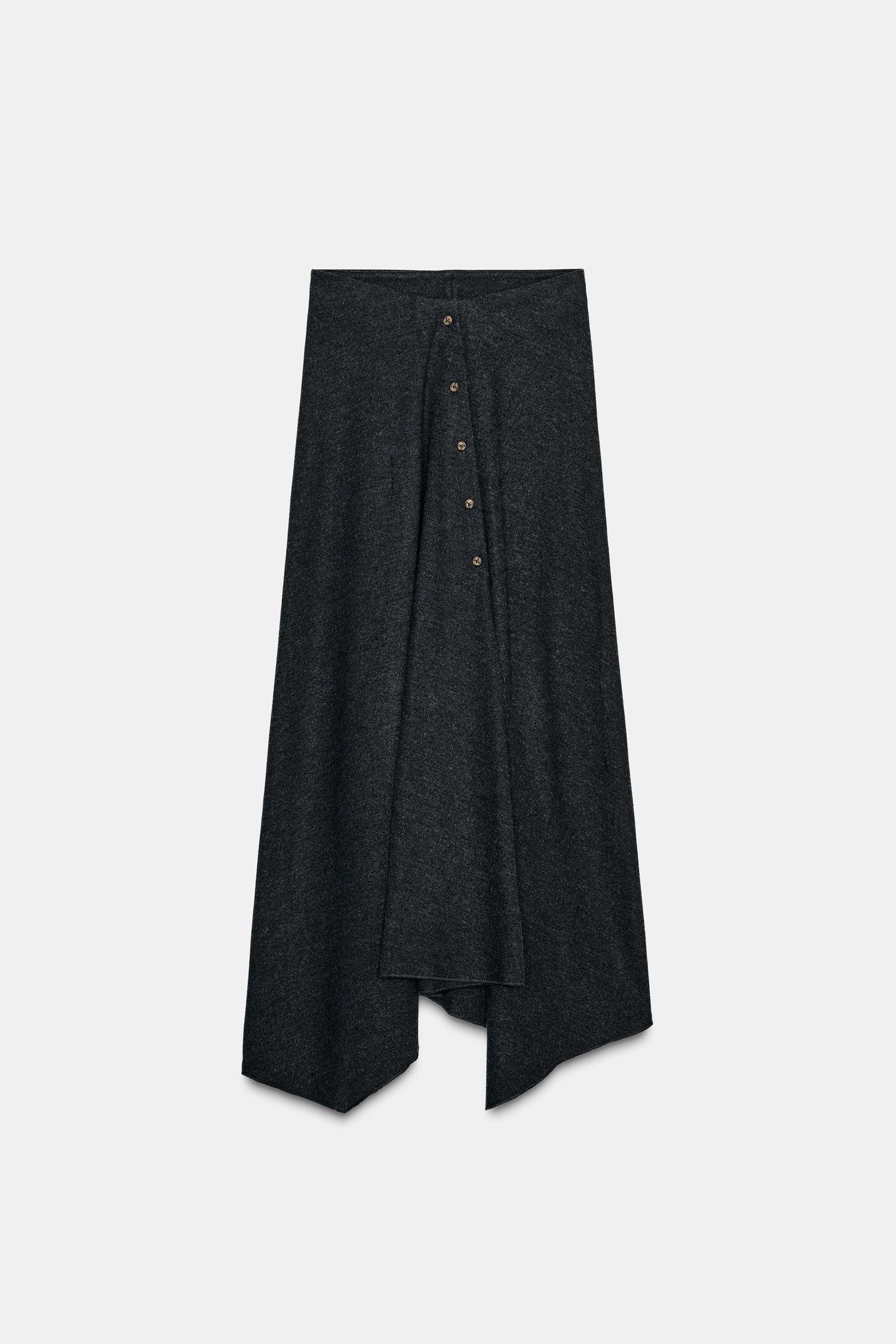 Rib Long Skirt