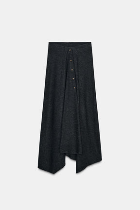 Rib Long Skirt