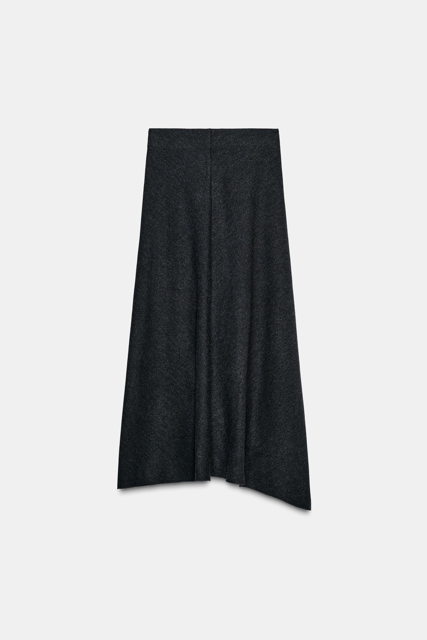Rib Long Skirt