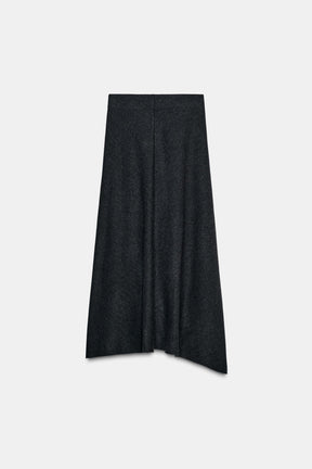 Rib Long Skirt