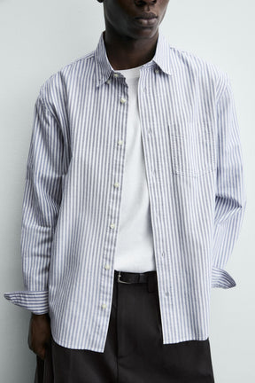 Textured Oxford Shirt