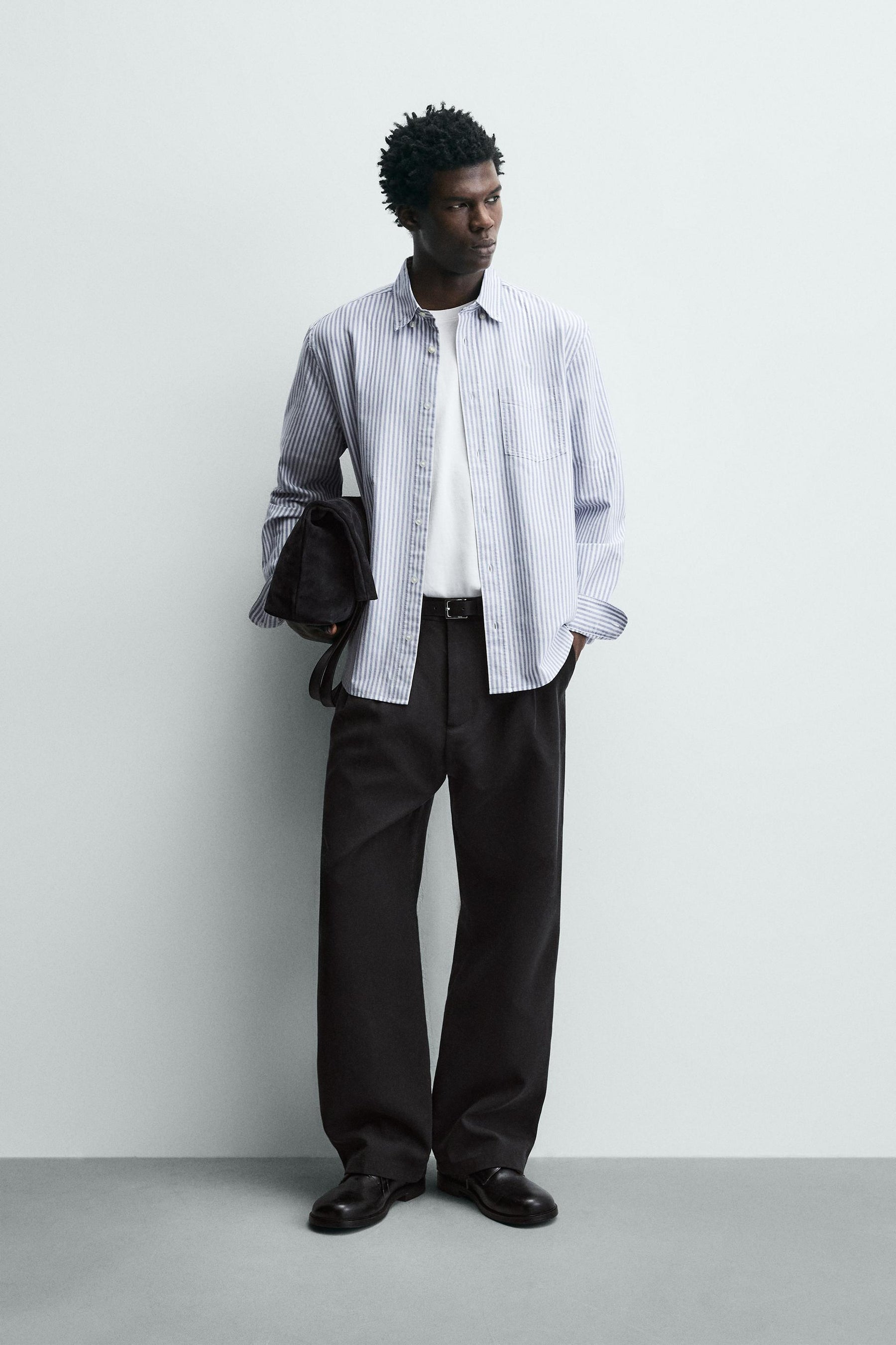 Textured Oxford Shirt