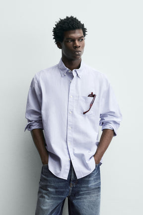 Textured Oxford Shirt