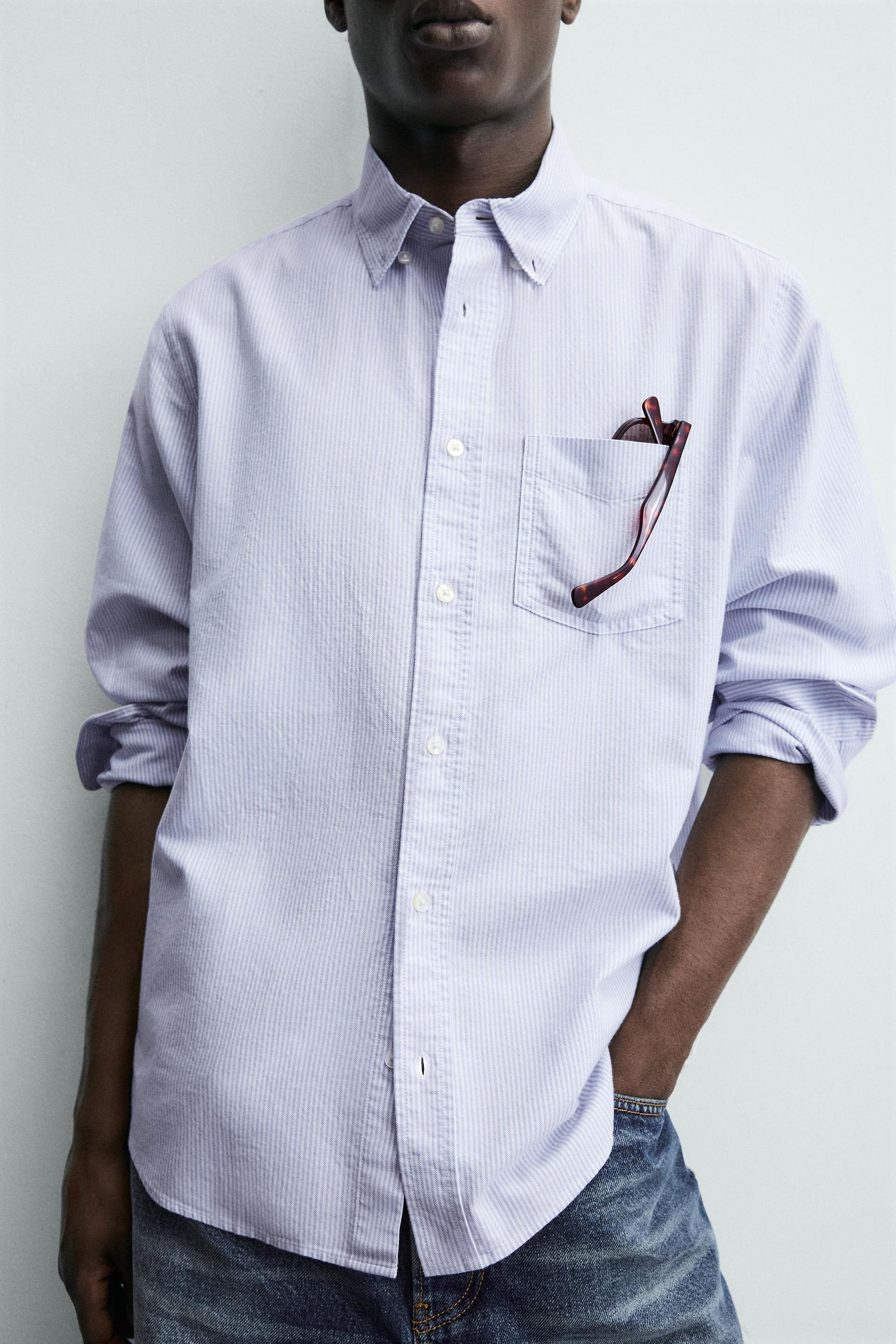 Textured Oxford Shirt