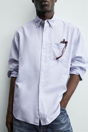 Textured Oxford Shirt