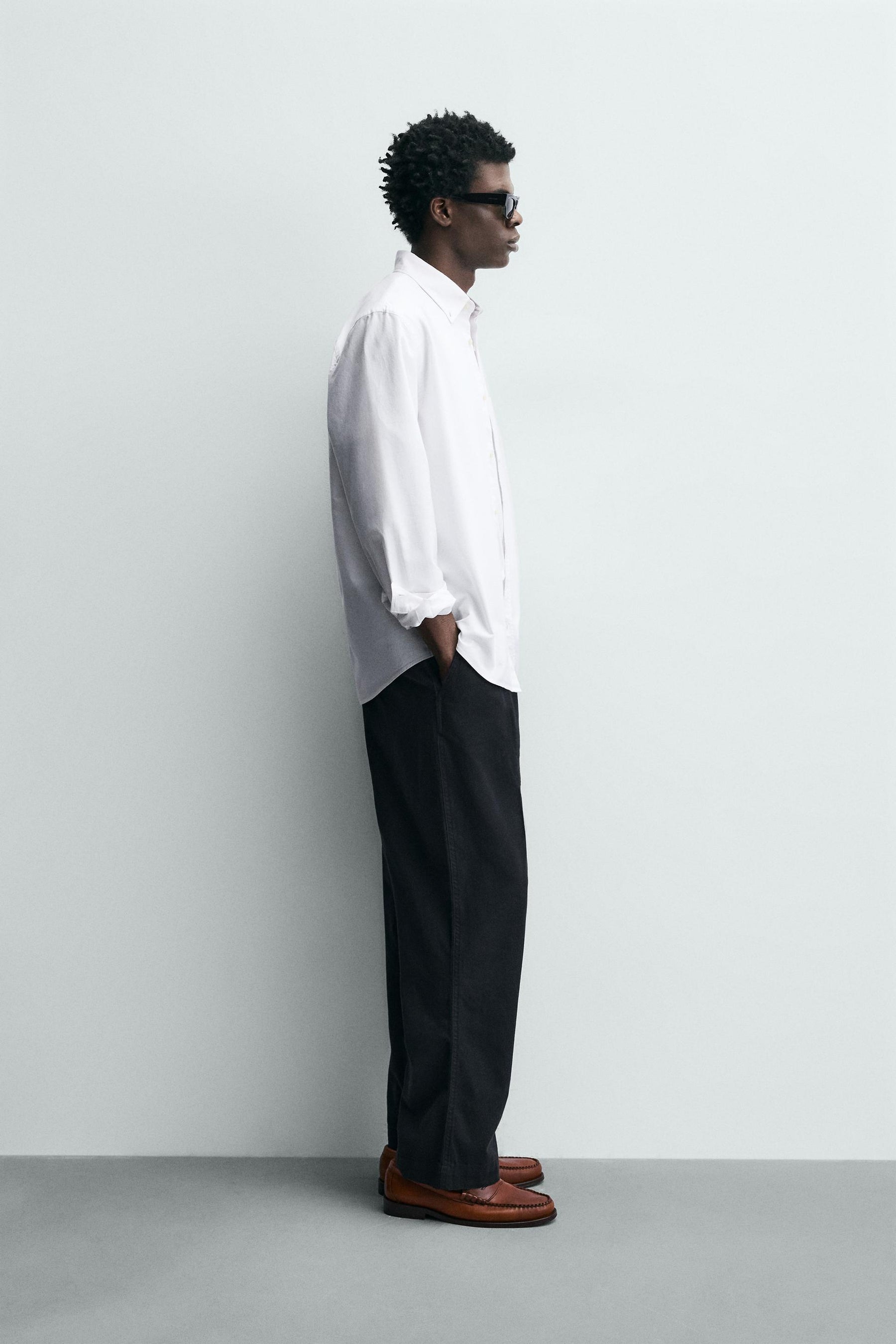 Textured Oxford Shirt