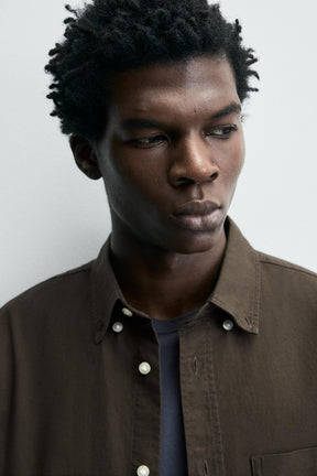 Textured Oxford Shirt