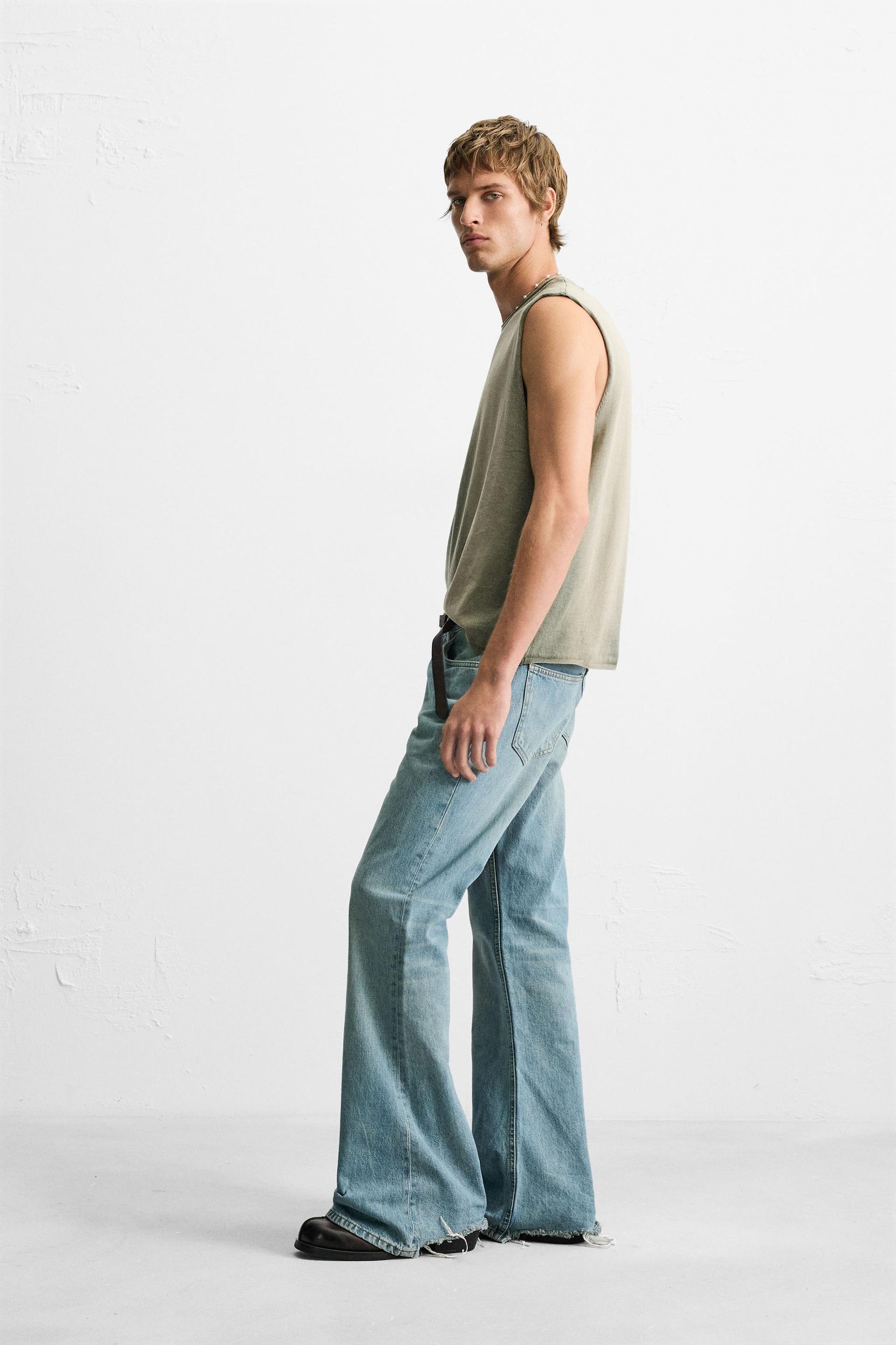 WASHED KNIT TANK TOP - Image 4