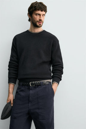 PURL KNIT SWEATER - Image 5
