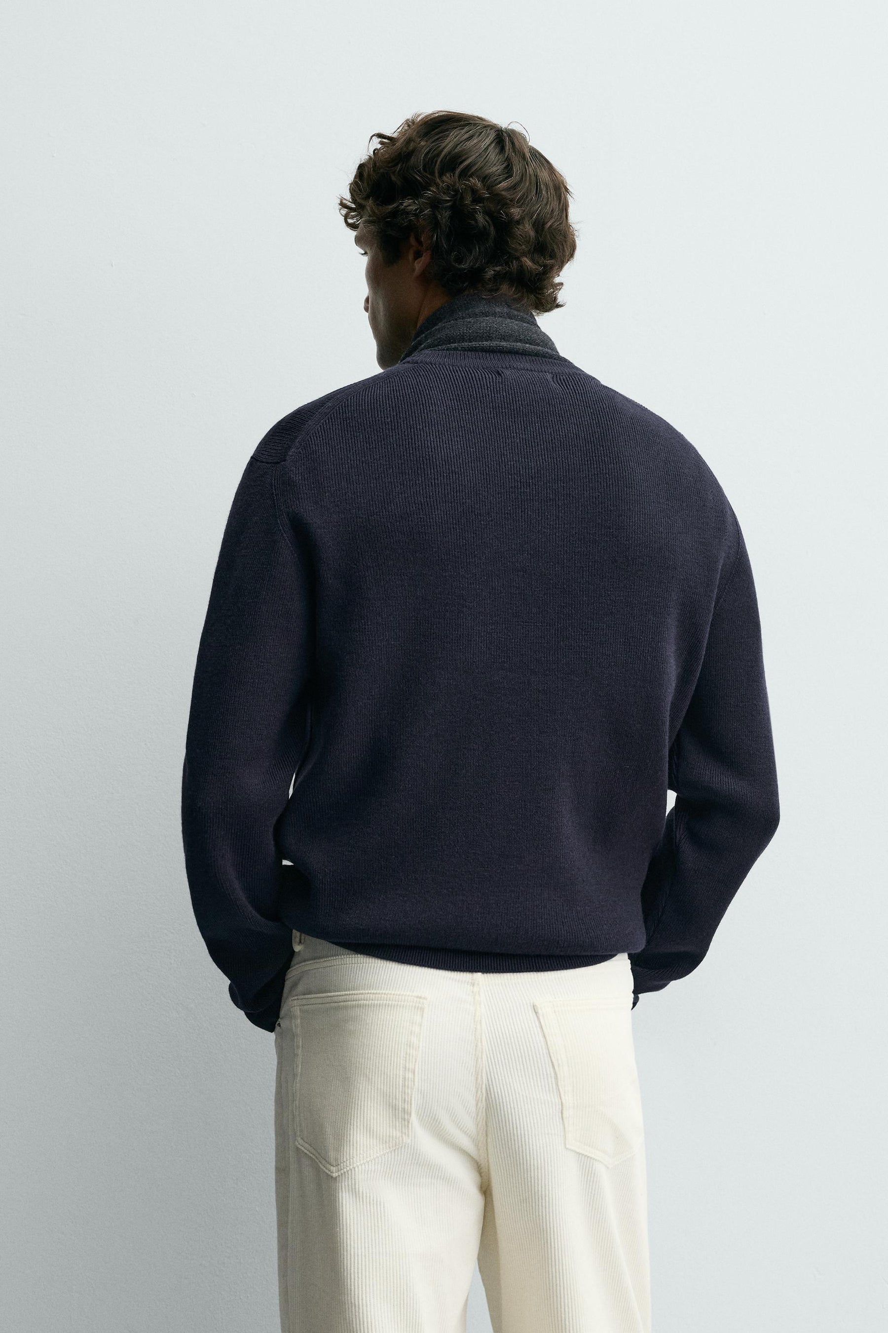 TEXTURED JUMPER WITH WOOL - Image 3