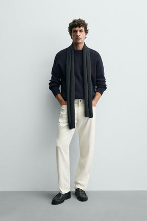 TEXTURED JUMPER WITH WOOL - Image 1