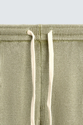 Textured Knit Trousers
