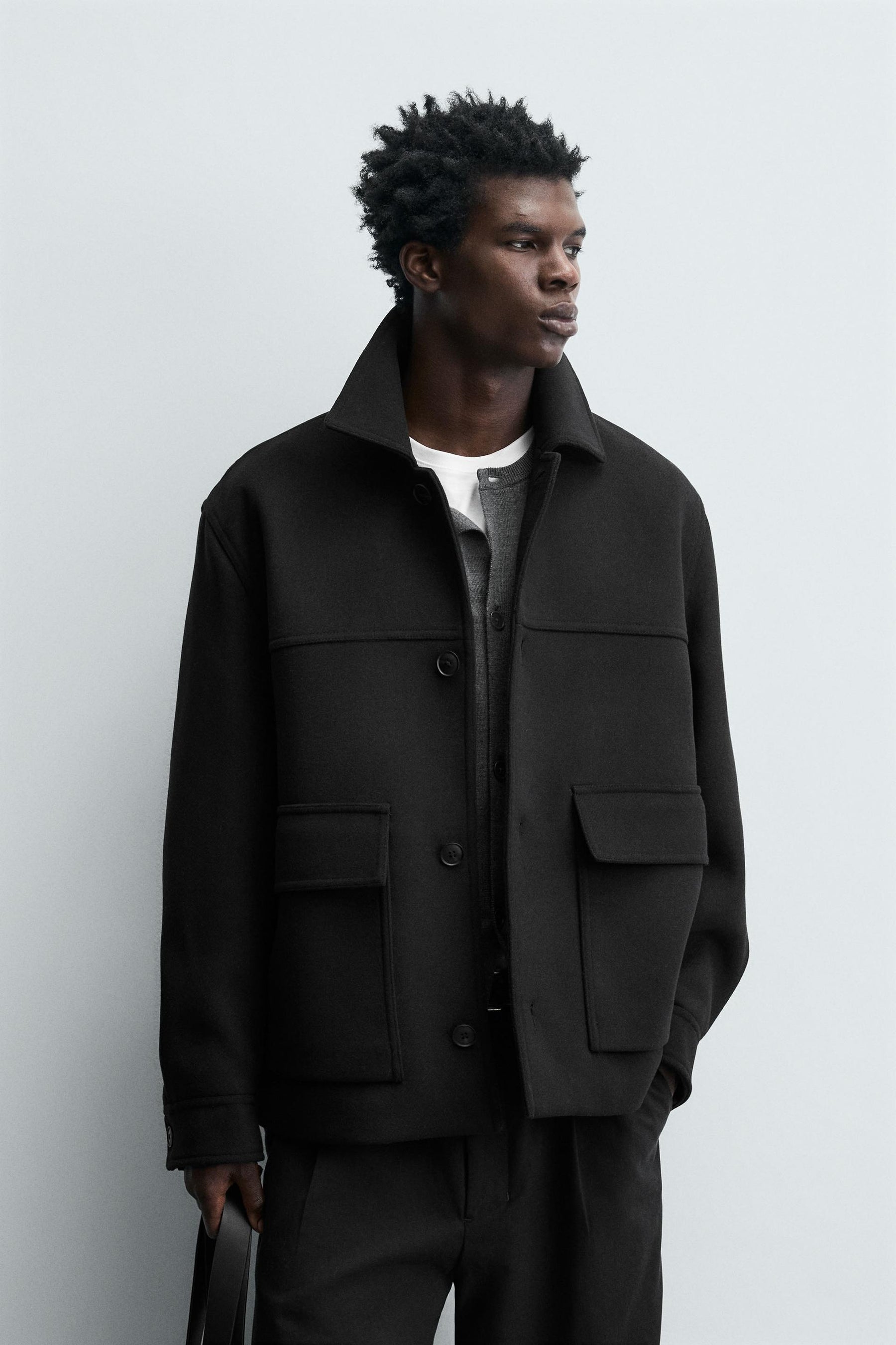 REGULAR FIT POCKET JACKET - Image 2