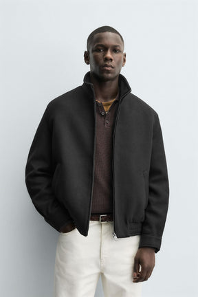 REGULAR FIT WOOL BLEND JACKET - Image 2