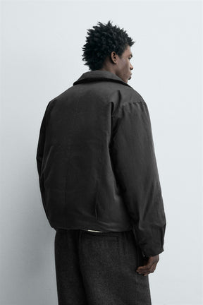 CROPPED FIT PADDED JACKET - Image 3