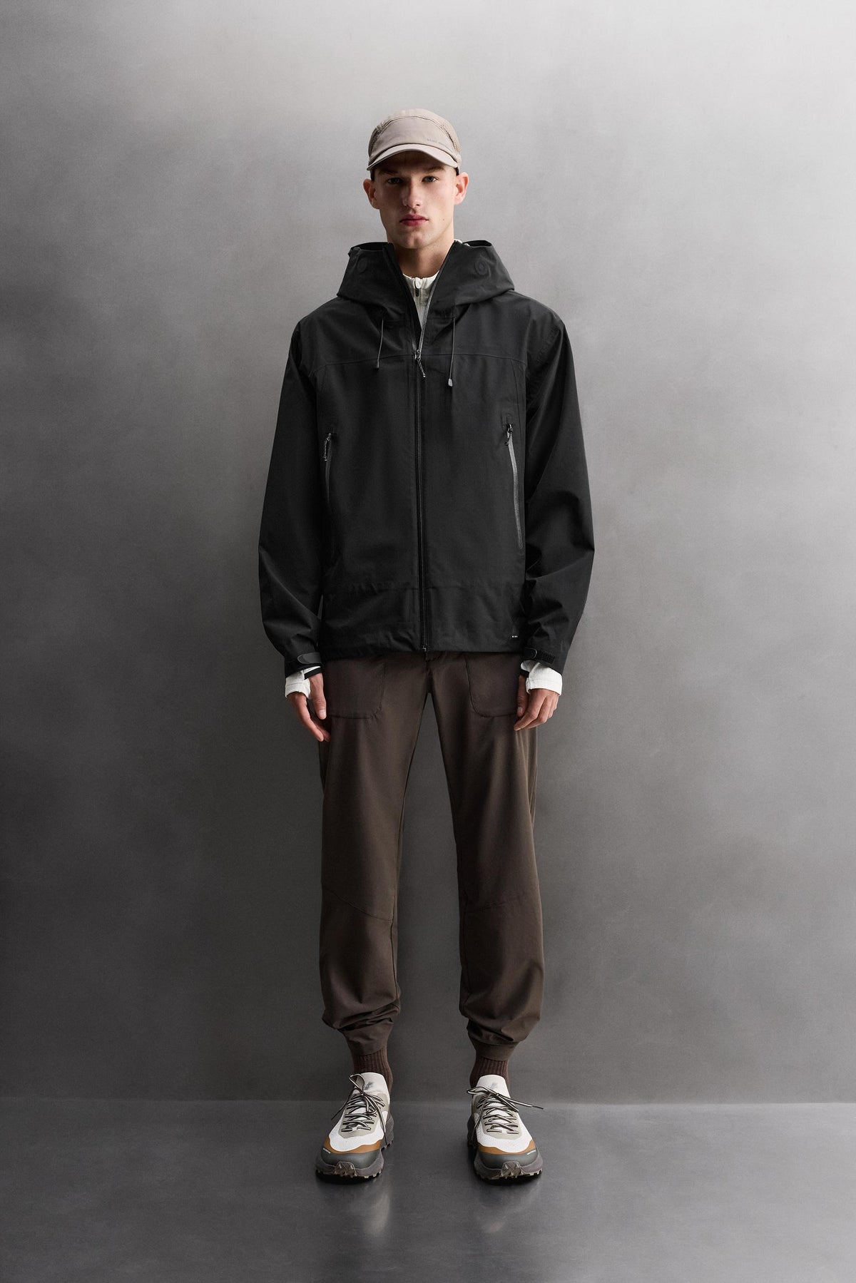 TECHNICAL SHELL WATERPROOF JACKET - Image 1