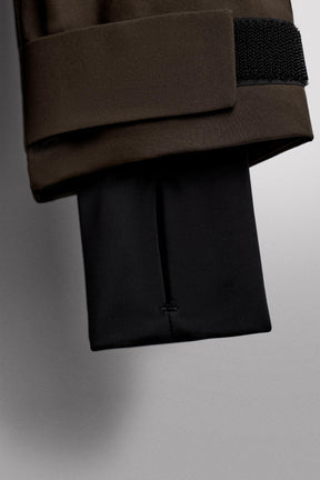 Waterproof ski puffer jacket