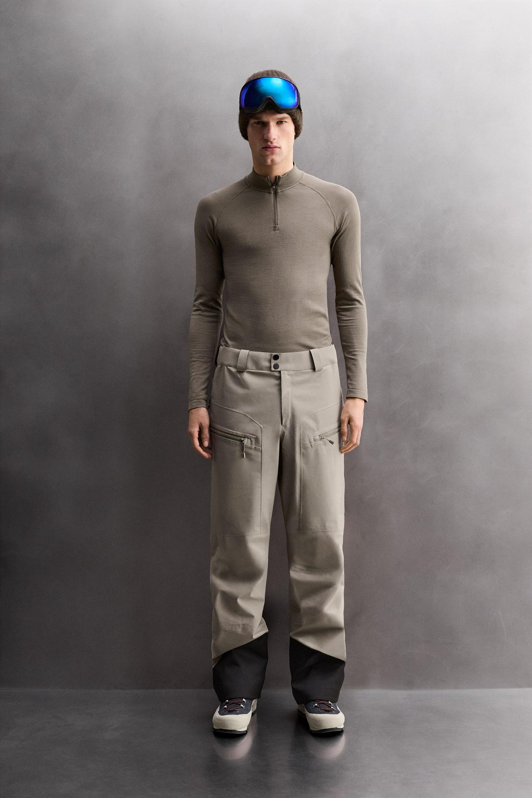 RECCO® WATERPROOF TECHNICAL SHELL SKI TROUSERS - Image 1