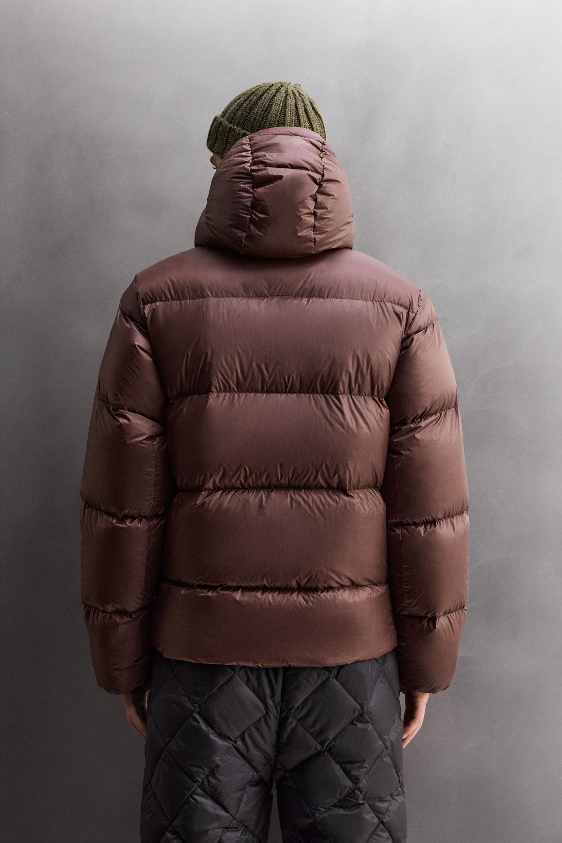 100% FEATHER SKI PUFFER JACKET - Image 3