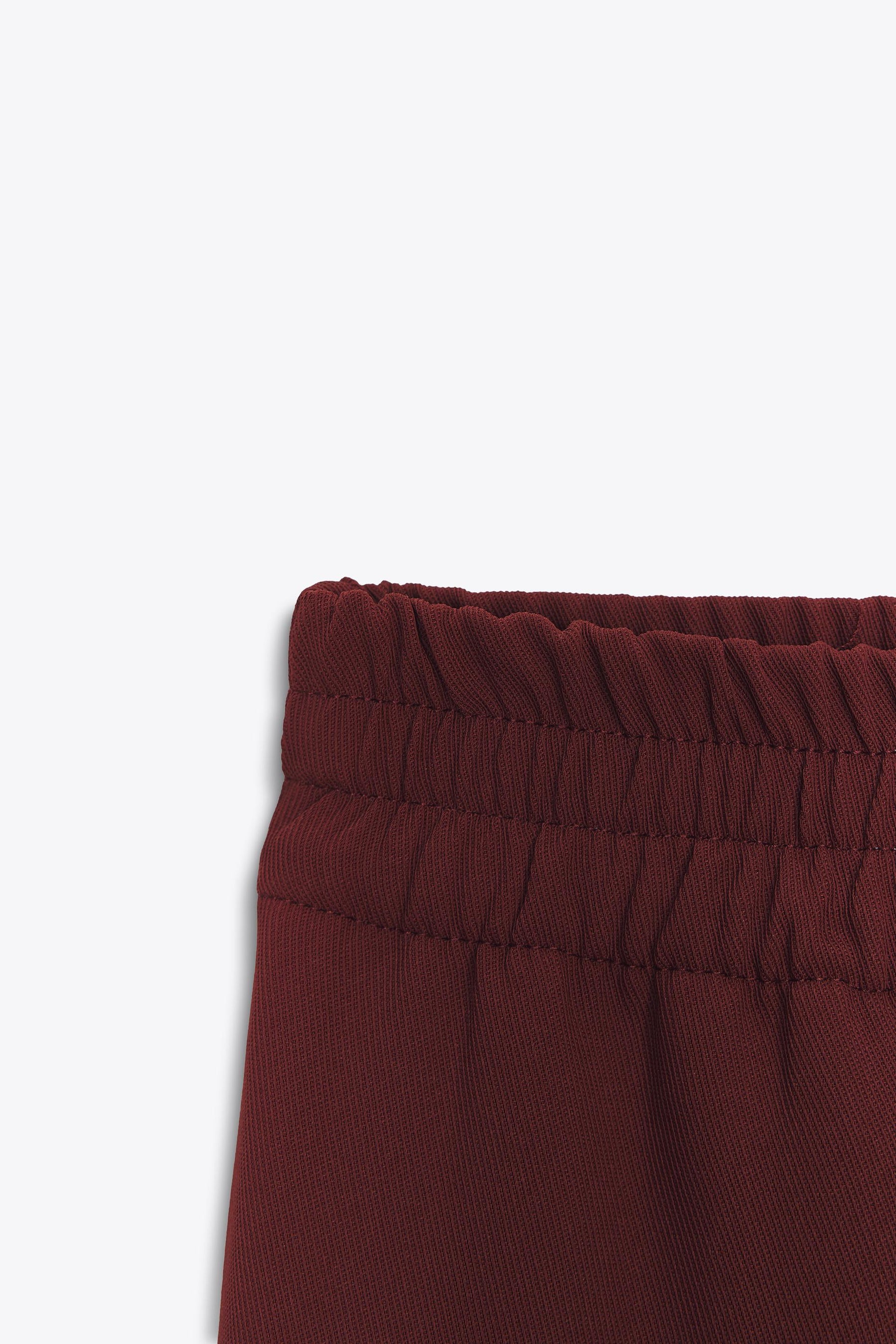 Wide-leg Trousers with Topstitching