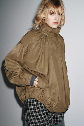 ZW COLLECTION FLUID BOMBER JACKET - Image 2