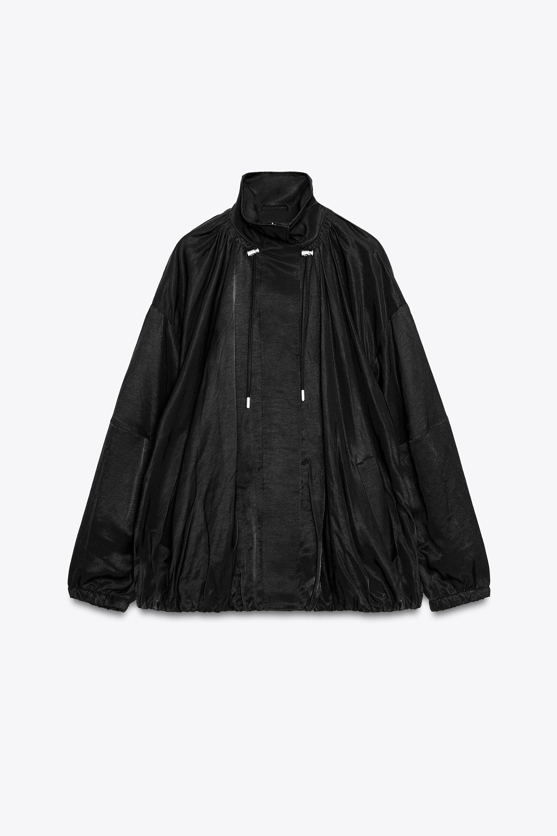 ZW COLLECTION FLUID BOMBER JACKET - Image 6