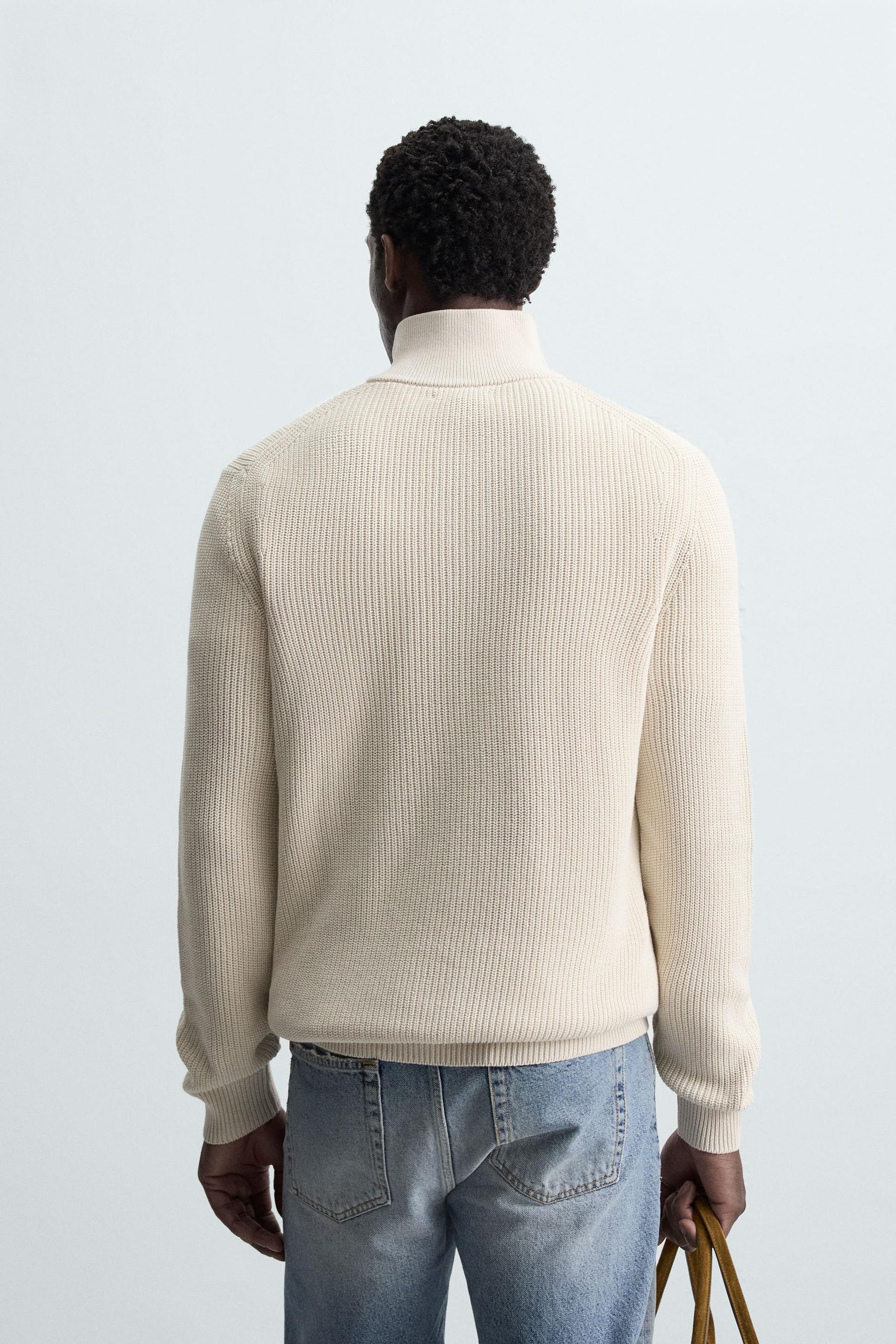 Zip Knit Pullover