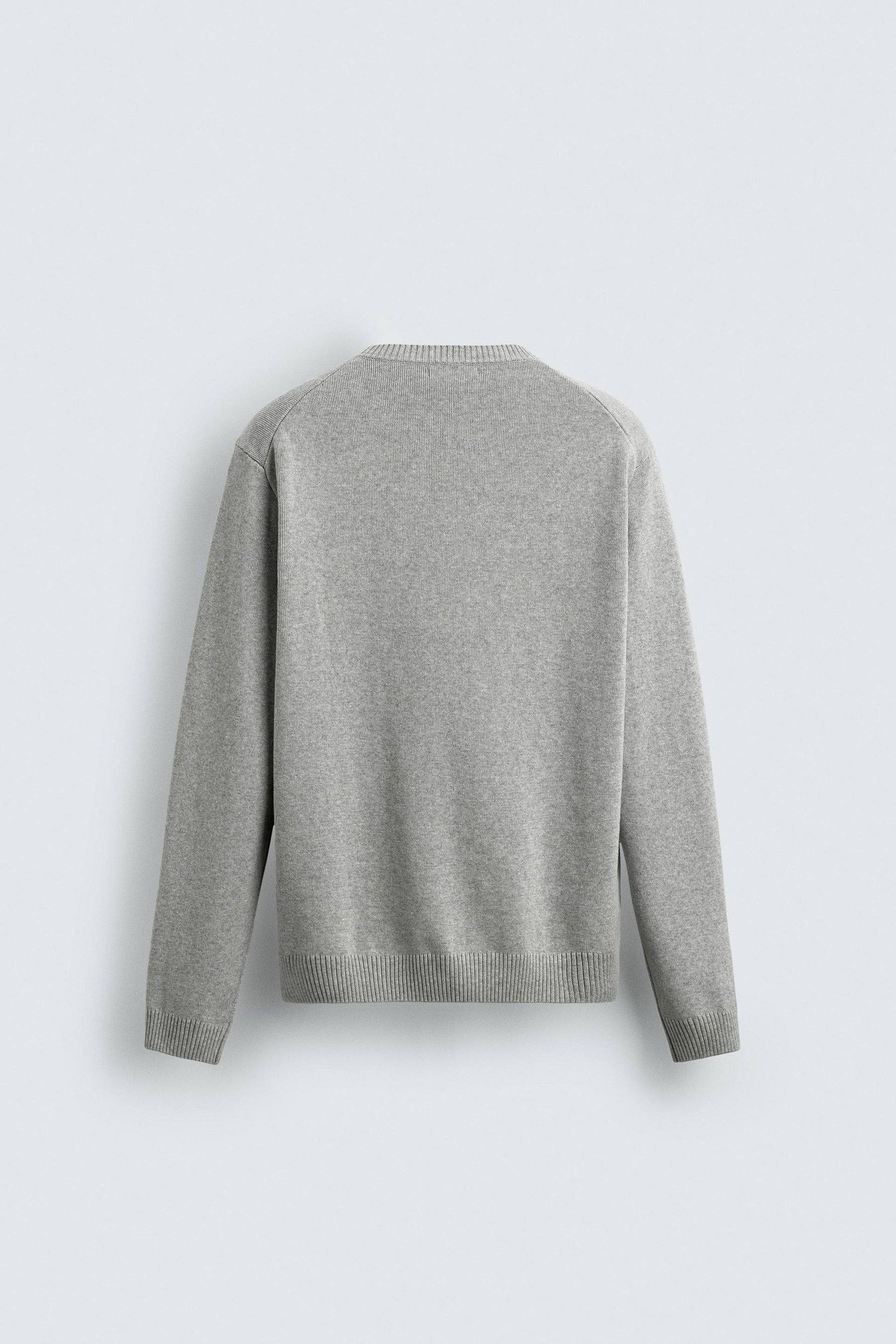 TEXTURED COTTON JUMPER - Image 7